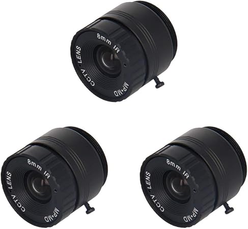 Amazon Othmro 手動レンズ カメラレンズ 手動監視レンズ 監視カメラレンズ レンズ口径f1 4 Cs 感光範囲1 3 ピクセル7p 8mm焦点距離 ポートレート 風景 ビデオクリップ マクロ スケッチ 撮影 カメラ用 レンズ大口径 手動調整絞り 耐久性 3個入り カメラバック