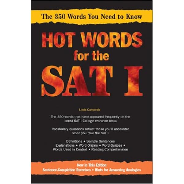 Amazon.com: Hot Words for the SAT (Barron's SAT Prep