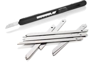 THE WRAP INSTITUTE - Design Lab Ninja Knife Vinyl Wrap/PPF Cutting Tool + 50-Pack of Design Lab Samurai/Ninja Knife Blades (K