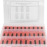 Electronics-Salon 30 Types 74HCxx Series Logic IC Assortment Kit, High-Speed Si-Gate CMOS IC.