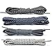 Four Redux Flat 3M Reflective Shoelaces for Adidas NMD, Ultraboost, Nike, Asics - 90 cm Shoe Laces fit 3 to 4 Eyelet Hole Pairs