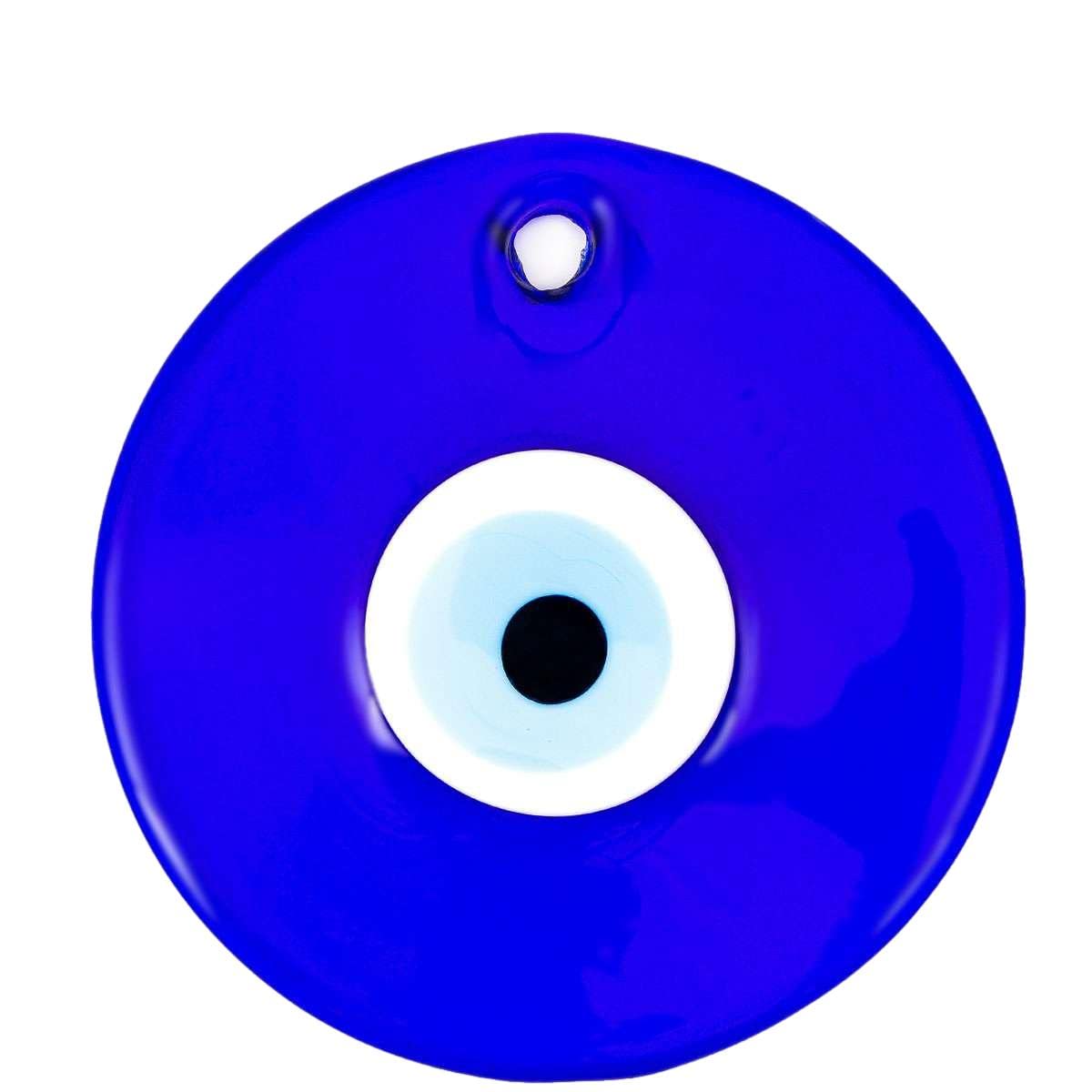 657 EXTRA LARGE 18cm (7 inch) Lucky Evil Eye Nazar Boncuk Turkish Greek Glass Hanging Good Luck Protection