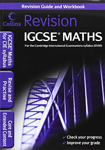 Download Cambridge IGCSE Maths Revision Guide (Collins IGCSE Maths)