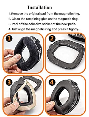 VEKEFF Replacement Ear Pads Cushion for Astro Gaming A50 A 50 Gen3