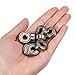20-Pack 608 ZZ Ball Bearings , 608zz Metal Double Shielded Miniature Deep Groove Skateboard Ball Bearings (8mm x 22mm x 7mm)