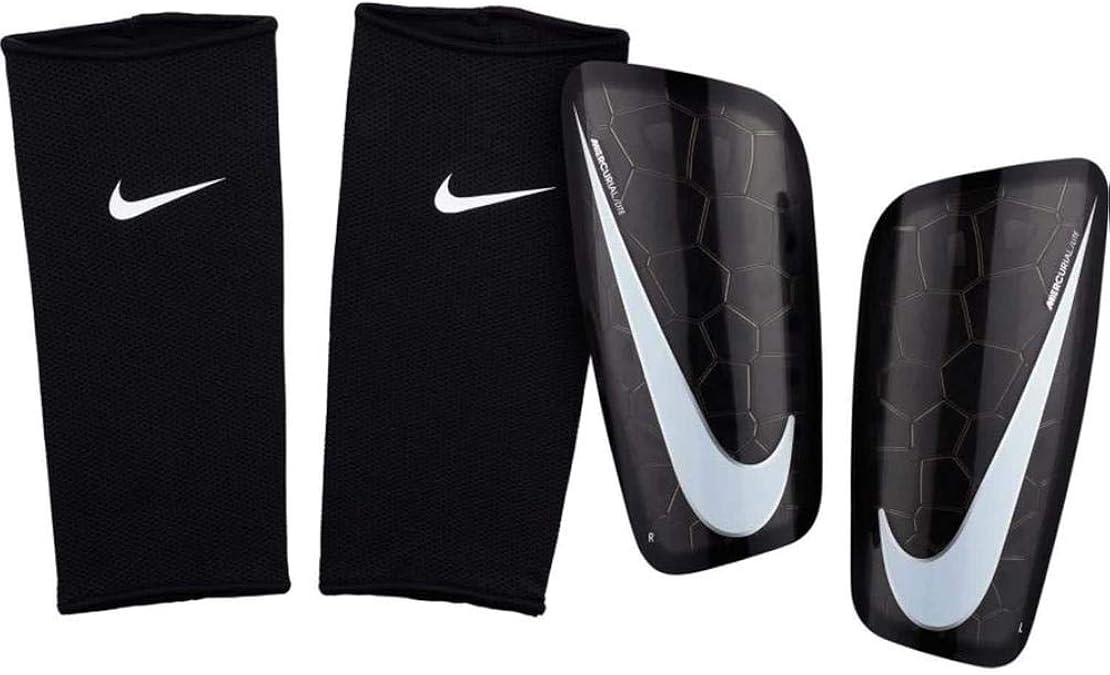 white nike shin guards