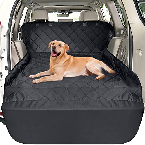 Fcolor SUV Cargo Liner for Dogs Water Resistant Cargo Liner for SUV