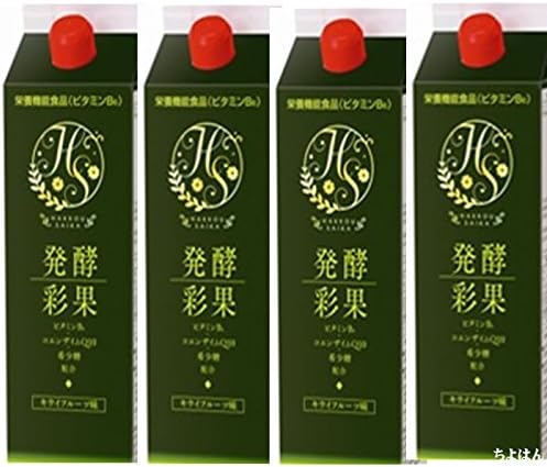 Amazon 発酵彩果 旧 補酵素のちから 4本セット フジスコ株式会社 健康食品 通販