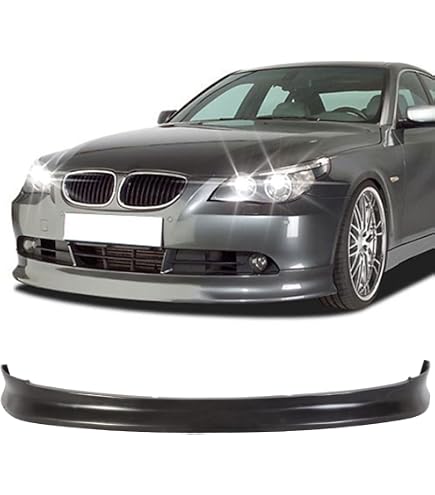 Voorbumper Splitter Lip Kit Voor BMW 5 Serie E60 E61 M5 (2005-2010) – Glanzend Zwart Of Carbon Look, ABS Kunststof
