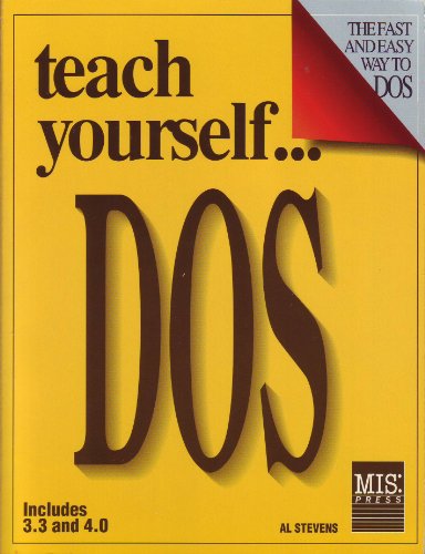 Teach Yourself Dos Book By Al Stevens - 