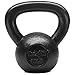 Yes4All Combo Cast Iron Kettlebell Weight Sets – Great for Full Body Workout and Strength Training – Kettlebells 15 20 25 lbs (Black)