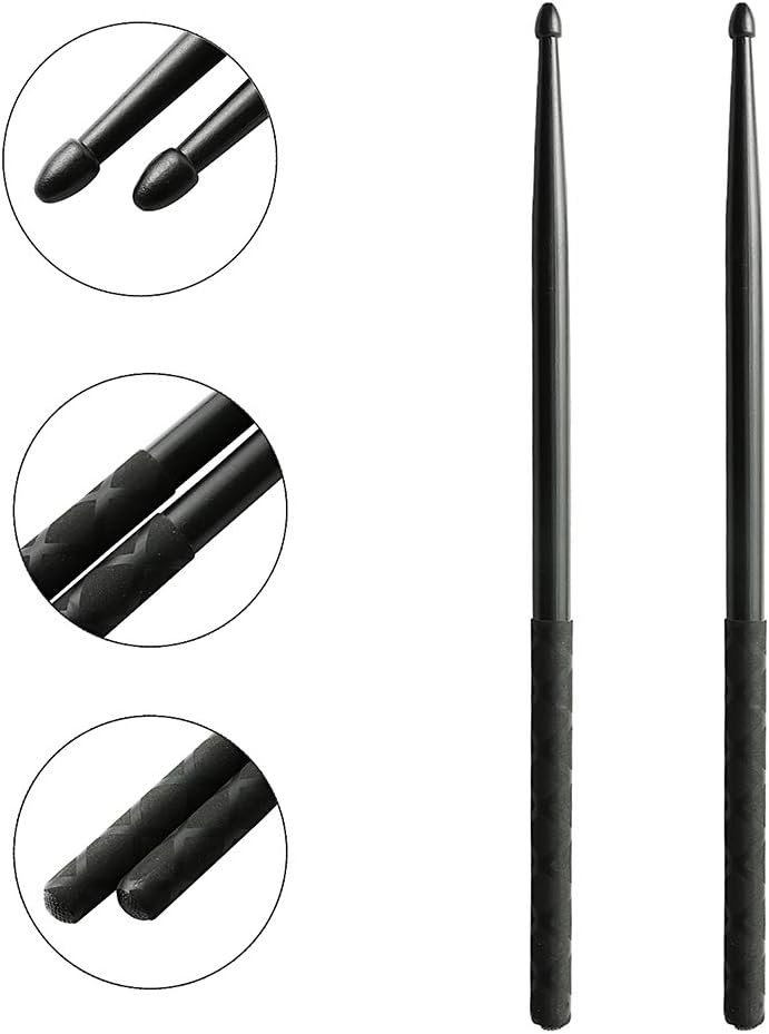 Musfunny Nylon Drum Sticks 5a: Plastic Drumsticks Light Durable - Image 3