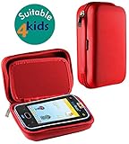 Navitech Red Premium Travel Hard Carry Case Cover Sleeve Compatible with The Vtech Kidibuzz
