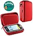 Navitech Red Premium Travel Hard Carry Case Cover Sleeve Compatible with The Vtech Kidibuzz