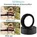 Cell Phone Camera Lens - HCE Universal Professional HD Camera Lens Kit 0.45x Super Wide Angle Lens & 12.5X Super Macro Lens for iPhone 7, 6s, 6, 5s & Most Smartphones