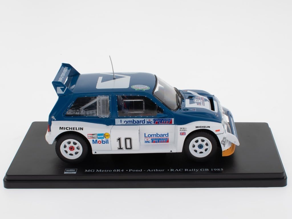 OPO 10 - 1/24 scale model car compatible with MG Metro 6R4 - Pond-Arthur - RAC Rally GB - 1985 - WRC520