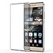 Huawei P8 Case - MoKo Halo Series Back Cover with TPU Cushion Technology Corners + Clear Back Panel Bumper Cover for Huawei P8 5.2 Inch Smartphone 2016 Release, Crystal CLEAR