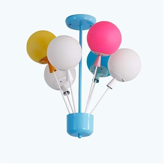 modern balloon glass chandelier