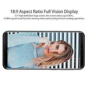 Hafury A7(2019) Android 9.0 Smartphone da 5.5'' Display (18:9), Triplo Slots (2 Nano SIM+1 MicroSD), 2GB RAM+16GB ROM… - immagine 7
