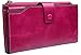 YALUXE Women's RFID Blocking Large Capacity Luxury Wax Genuine Leather Clutch Wallet Multi Card Organizer