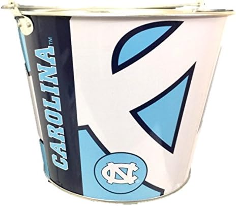 NCAA UNC University of North Carolina 5-Quart Painted Aluminim Ice Beer Bucket
