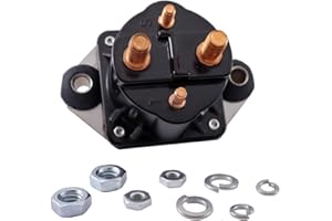 SKDORPFM NEW Starter Solenoid Compatible With Mercury Marine 89-817109A2 65 75 80 90 100 105 115 125 135 V150 Sierra Marine