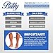 Bitly Calf Compression Sleeve - Leg Compression Socks for Shin Splint, & Calf Pain Relief - Men, Women, and Runners - Calf Guard for Running, Cycling, Maternity, Travel, Nurses (Pink)