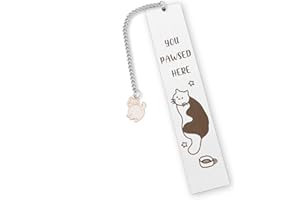 Vesberkl Cat Lovers Bookmark Metal 2mm