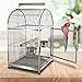 Pawhut 25″ Dome Top Stainless Steel Travel Bird Cagethumb 2