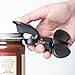 Zvation Professional Heavy Duty 3-in-1 Can Opener - Ergonomic Smooth Edge No Sharp Cuts Can Opener - Super Safe Side Cut - Safety Jar Opener - Lid Lifter that Won't Touch Food - Soft Edge Can Opener