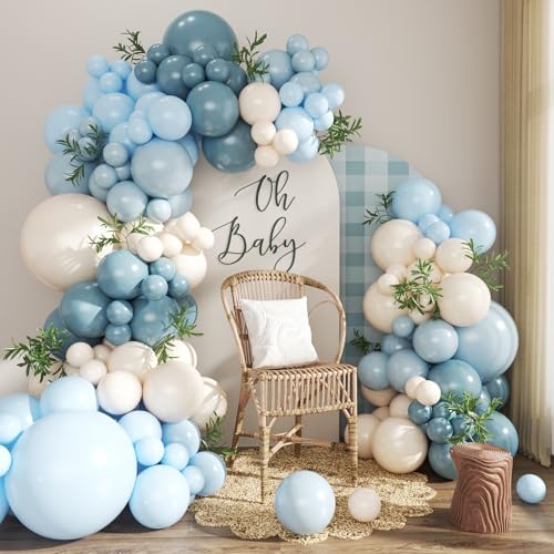 Dusty Blue Balloon Arch Kit