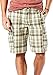 Dockers Mens Sage Plaid Cargo Shorts