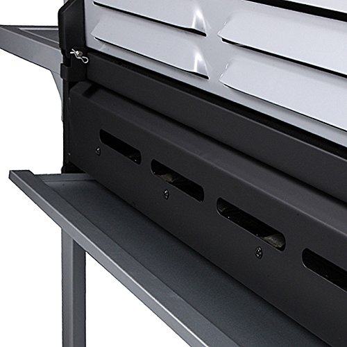 TAINO Gasgrill BBQ Grillwagen 6 Edelstahl-Brenner 1 Seitenkocher*