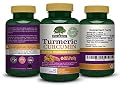 Turmeric Curcumin â˜… 1200mg â˜… Joint Pain Relief, Inflammation Response, Antioxidant Supplement â˜… All Natural Organic Quality Anti-Inflammatory Vitamins That Strengthens Immune System, Builds Stronger Joints, Healthier Liver, and Acts as an Anti-Aging