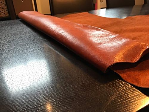 The Tannery NYC Whiskey Pull Up 3 OZ Cow Leather. Perfect for Leather Bags, Shoes, Garments, Jackets, and Leather Craftsmen