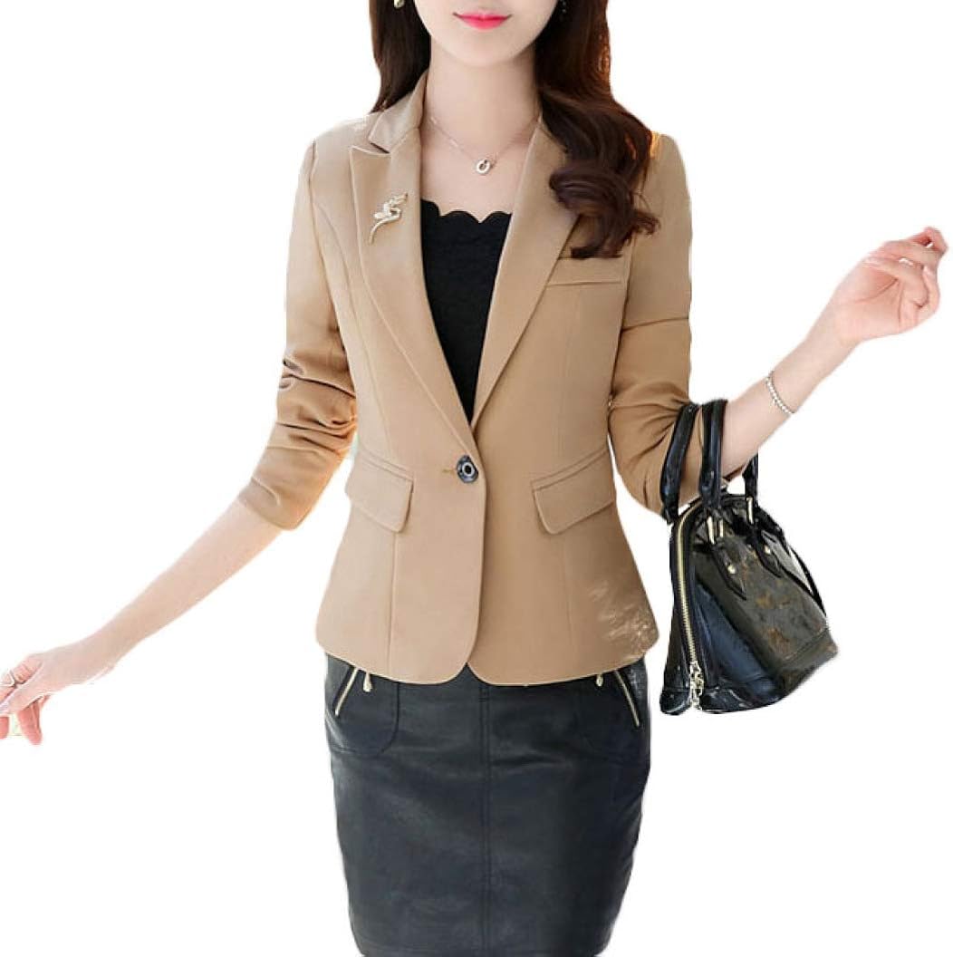 Women's Formal Jacket Jackets Fashion Slim Large Size Short Business