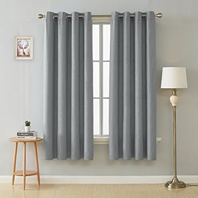 Amazon Com Deconovo Room Darkening Soft Grommet Window Curtain