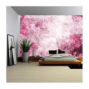 Abstract Grunge Style Colorful Splash Backgrounds. Watercolor Background Image Illustration. - Removable Wall Mural | Self-Adhesive Large Wallpaper - 66x96 inches