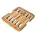Welland Bamboo Expandable Trivets, Heavy Duty Hot Pot Holder Pads