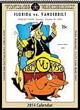 Vanderbilt Commodores 2014 Vintage Football Calendar by