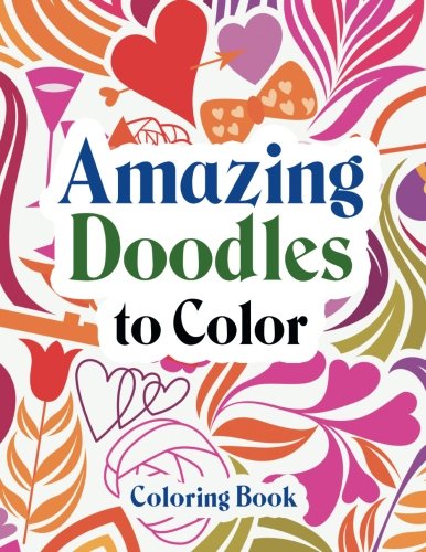 Amazing Doodles to Color, Coloring Book