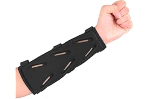 KRATARC Archery Arm Guard Adjustable Protective 3-Strap Accessory Lightweight Hunting Target Shooting Adult Unisex