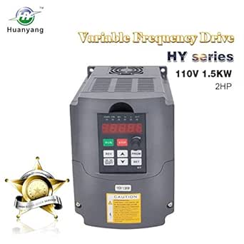 VFD 110V 1.5KW 2hp Variable Frequency Drive CNC Inverter Converter for