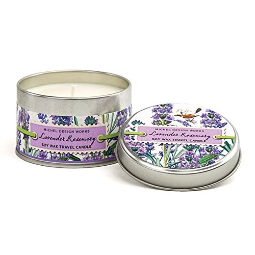 Michel Design Works Lavender Rosemary Soy Wax Travel Tin