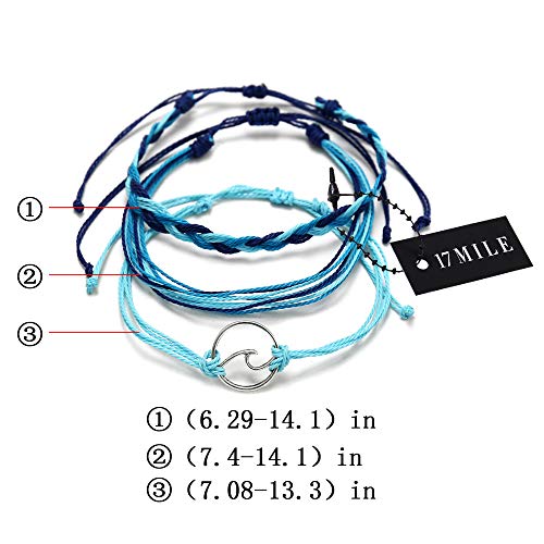 2 17mile+Braided+Bracelet+Handmade+Waterproof