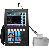 HOJILA Digital Ultrasonic Flaw Detector, Portable NDT Instrument with 5.7 inch Screen, Output Function, Measure Range 1-10000mm