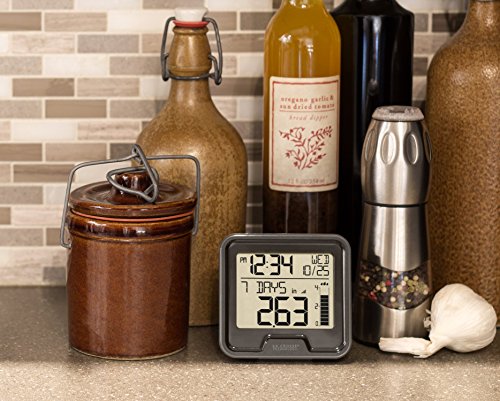 La Crosse Technology 724-1409 Wireless Digital Rain Gauge with in Temperature