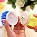 Pot/Dish Brush -4 Pcs Soap Dispensing Detergent Scrubber Kitchen Brush Dish Wash Palm Scrubber with Assorted Colors