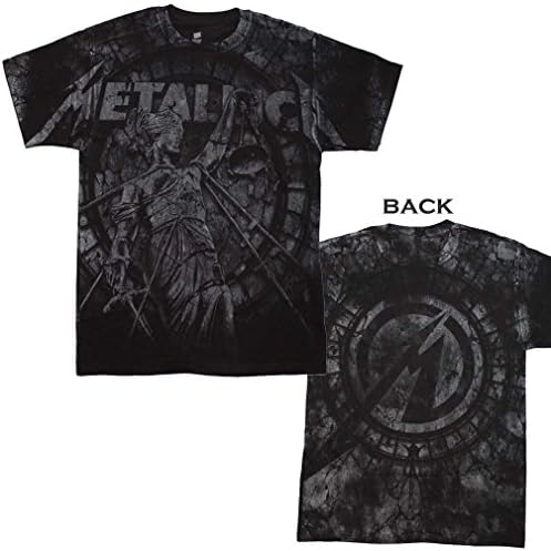 Unique Vintage Metallica Stone Justice T-Shirt X-Large Desiqn