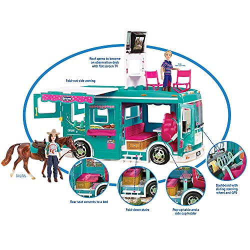 Breyer Freedom Series (Classics) Horse Cruiser Vehicle Teal Horse